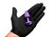 Plug Anal Plástico Emborrachado ABS Roxo com Pedra Redondo - Imagem 3