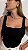 Blusinha Cropped Feminino Canelado Estilo Corselet Patricinha - Imagem 5