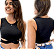 Blusa Regata Feminina Canelada com Recorte Moda Blogueira Moda Gringa - Imagem 2