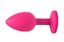 Plug Anal em Silicone Pink Tamanho P - Imagem 2
