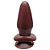 Plug Anal Pênis Maciço com Ventosa 14 x 5,5 cm - Imagem 3