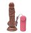Pênis Realístico com Vibrador Ventosa - Imagem 1