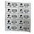1000 Etiqueta Patrimonial Personalizada BOPP 46x20mm - Imagem 5