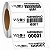 1000 Etiqueta Patrimonial Personalizada BOPP 46x20mm - Imagem 1