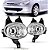 Farol Auxiliar Peugeot 206 1998 Até 2008 Lado Direito e Esquerdo Marca Orgus (PAR) - Imagem 2