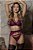 Conjunto de Lingerie Sexy Sem Bojo com Cinta Liga e Calcinha Sensual 02373 - Imagem 1