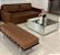 MESA DE CENTRO BISOTE ( 70 X 70 X 35 ) - Imagem 3
