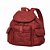 Bolsa Farm Pipoca Gráfico Tropical Puffer Marrom - Imagem 1
