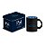 Caneca Vidro Diamond Metalic Lata - Pai Que Alegria - Imagem 1