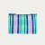 Necessaire Farm Flat Ráfia Multicolor Azul e Verde - Imagem 2
