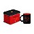 Caneca Vidro Diamond Metalic Lata - Ao Seu Lado - Imagem 1