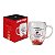 Caneca de Vidro Flower 320ml Ao Seu Lado - Imagem 1