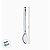 Colher Piccolo Cristal - 8cm - 100 unidades - Plastilânia - Rizzo Embalagens - Imagem 4