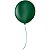 Balão Profissional Premium Uniq 16" 40cm - Verde Salvia - São Roque - Rizzo Embalagens - Imagem 1