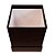 Caixa Rígida Luxo Premium - Marrom Café - 16cm x 16cm x 20cm - Rizzo Embalagens - Imagem 3