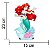 Kit Enfeite Impresso em EVA - Disney Princesa - Ariel -01 unidade - Piffer-  Rizzo Embalagens - Imagem 2