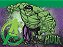 Painel Grande TNT Vingadores - Hulk -1,40x1,03cm - Piffer - Rizzo Embalagens - Imagem 1