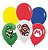 Balões de Latéx Festa Super Mario - 12 unidades - Cromus - Rizzo Embalagens - Imagem 1