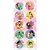 Adesivo Redondo Decorativo - Princesas Disney - 30 unidades - Regina - Rizzo Embalagens - Imagem 2