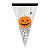 Cone Doces ou Travessuras - 17,5x29,5cm - Halloween - 50 unidades - Cromus - Rizzo - Imagem 1