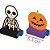 Caixa Bis Halloween - Doces ou Travessuras - 08 unidades - Cromus - Rizzo Embalagens - Imagem 1