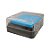 Almofada para Carimbo em Plástico e Espuma - Carimbeira Azul 2,5x2,5cm - 01 Unidade - Rizzo Embalagens - Imagem 3