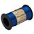 Fita de Cetim Carretel T900/000 4mm - 100m Cor 276 Azul Pavão - 01 unidade - Progresso - Rizzo Embalagens - Imagem 2