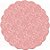 Fundo Rendado Redondo Rose Gold - 100 unidades - Cromus - Rizzo - Imagem 1