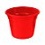 Cachepot Pote Pequeno Cor Vermelho - 1 Unidade - Rizzo Embalagens - Imagem 1