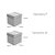 Caixa Cubo para Presentes Scarlett - 01 unidade - Cromus - Rizzo Embalagens - Imagem 2