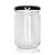 Pote de Vidro Berlim 600ml 13x8,5cm - 1 Unidade - Rizzo Embalagens - Imagem 5