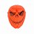 Máscara Halloween Abóbora  - 01 unidade - Rizzo - Imagem 1