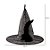 Chapéu de Bruxa Luxo - Halloween - Vinho com aplique em renda preto - 01 unidade - Rizzo - Imagem 2