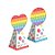 Caixa Cone com Aplique Festa Fidget Toys 8 Unidades - Cromus - Rizzo - Imagem 1