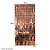 Cortina Decorativa Painel Mágico 1x2m - Retângulos - Rose Gold - Art Lille - Rizzo - Imagem 2