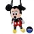 Bolsa Pelúcia Lantejoula Mickey Mouse 30cm - Disney Original - 1 Un - Rizzo - Imagem 1