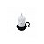 Enfeite Decorativo - Mini Vela Caveira - Branco - Halloween - 01 unidade - Rizzo - Imagem 2