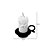 Enfeite Decorativo - Mini Vela Caveira - Preto - Halloween - 01 unidade - Rizzo - Imagem 3