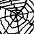Teia de Aranha Decorativa Gigante 2,40m - Preto - 01 unidade - Rizzo - Imagem 1