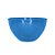 Tigela Bowl Azul Transparente 900 ml - 1 Unidade - Agraplast - Rizzo Embalagens - Imagem 1