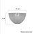 Tigela Bowl Transparente 900 ml - 1 Unidade - Agraplast - Rizzo Embalagens - Imagem 2