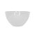 Tigela Bowl Transparente 900 ml - 1 Unidade - Agraplast - Rizzo Embalagens - Imagem 1