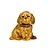 Enfeite Decorativo Pelúcia Cachorro Labrador - Bege - 01 unidade - Cromus - Rizzo - Imagem 1