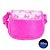 Bolsa Infantil Rosa Glitter Minnie Mouse - Disney Original - 1 Un - Rizzo - Imagem 2