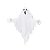 Fantasma Branco 50x10x60cm Halloween - 01 Unidade - Cromus - Rizzo Embalagens - Imagem 1