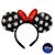 Tiara Lantejoula Poá Orelhinha Minnie Mouse - Disney Original - 1 Un - Rizzo - Imagem 2