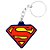 Chaveiro Super Homem Temático Emborrachado - 01 unidade - Rizzo Embalagens - Imagem 1