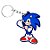 Chaveiro Sonic Temático Emborrachado - 01 unidade - Rizzo Embalagens - Imagem 1