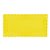 Bandeja Retangular Plástico Amarela - 16x30cm - 1 Un - Rizzo - Imagem 1