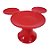 Mesa Vermelha P/ Doces Minnie Mickey Mouse - 20x14cm - 1 Un - Rizzo - Imagem 1